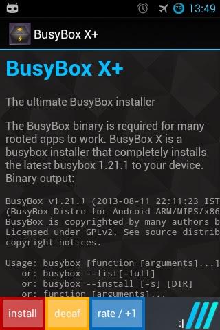 BusyBox X+ vX+ 19