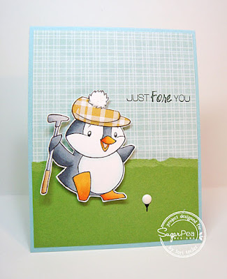 Just Fore You card-designed by Lori Tecler/Inking Aloud-stamps from SugarPea Designs