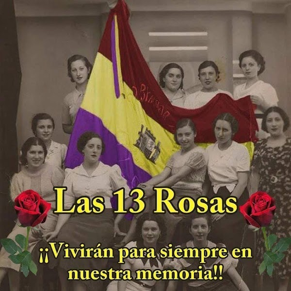 Adhesión al Manifiesto por la Defensa de la Memoria de las Trece Rosas