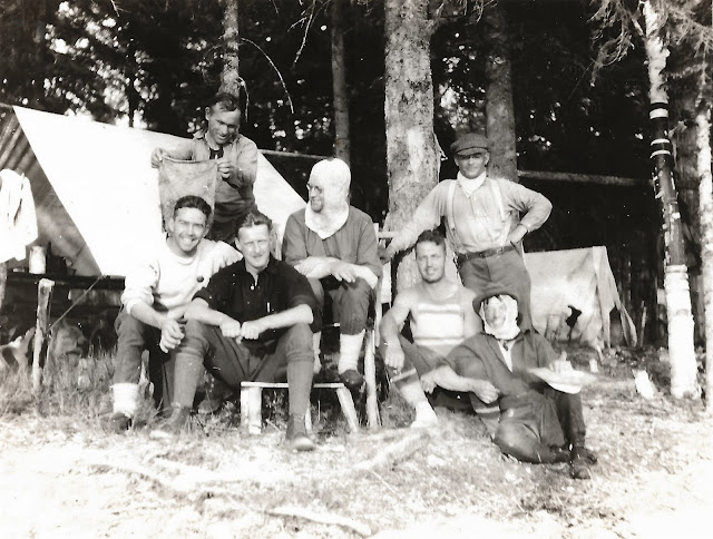 Island on Eagle Lake, one of the group, Eagle Lake, ME, 1924