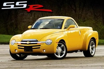 2012 Chevrolet SSR in yellow colour