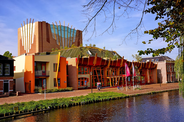 Image of the theater building in Sneek, the Netherlands.