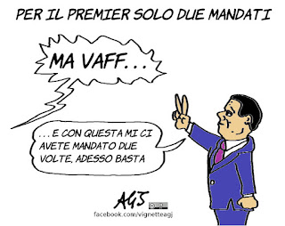 Renzi, premier, presidente del consiglio, due mandati, riforme, vignetta, satira