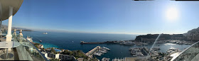Panorama of Monaco from the top of the  Hôtel de Paris (Photo Marc Monnet)