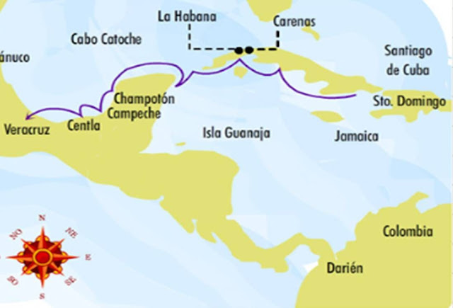 expedicion de hernan cortes a mesoamerica
