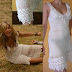 White Crocheted Summer Dress as seen on Jennifer Aniston -
"Wanderlust" - FINISHED