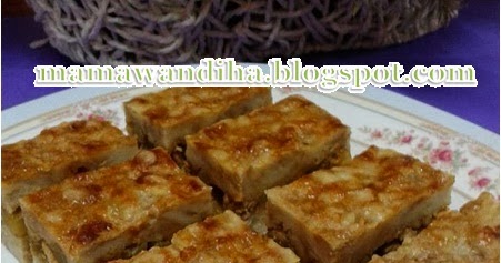 Dari Dapur MaDiHaA: Bingka Roti Berlapis Inti