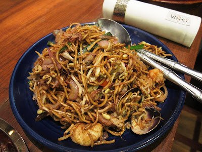 Sichuan seafood noodles