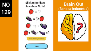 Kunci Jawaban Brain Out Level 129: Silakan Berikan Jawaban Akhir!