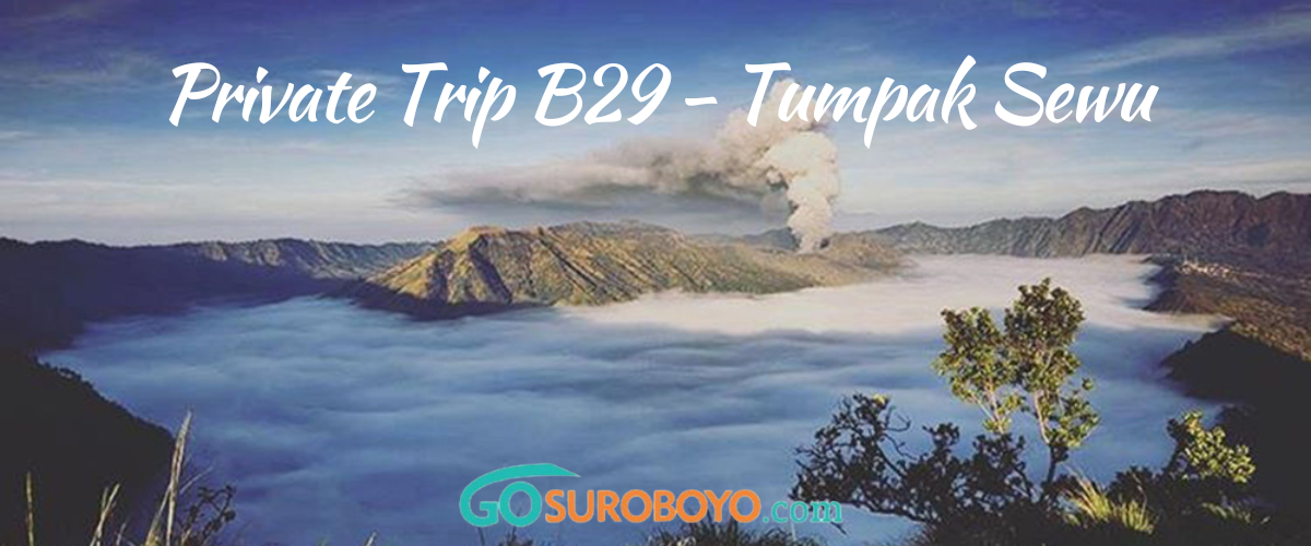 private trip b29 bromo dan air terjun tumpak sewu