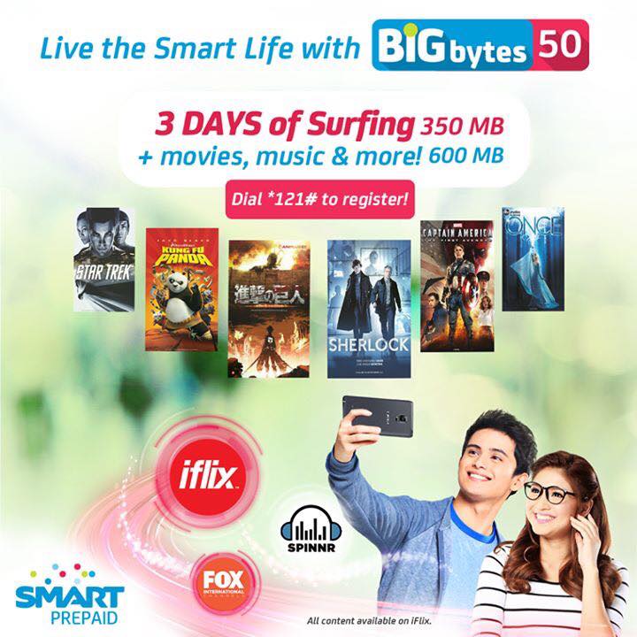 Smart Prepaid Big Bytes 50