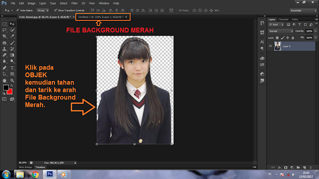 Membuat Pas Foto di Photoshop CS6 