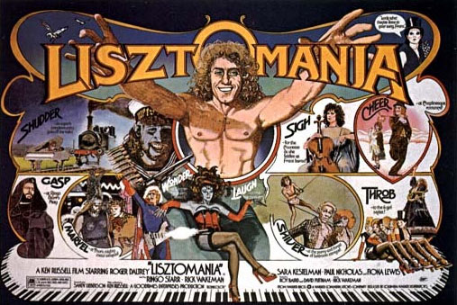 Lisztomania movie poster