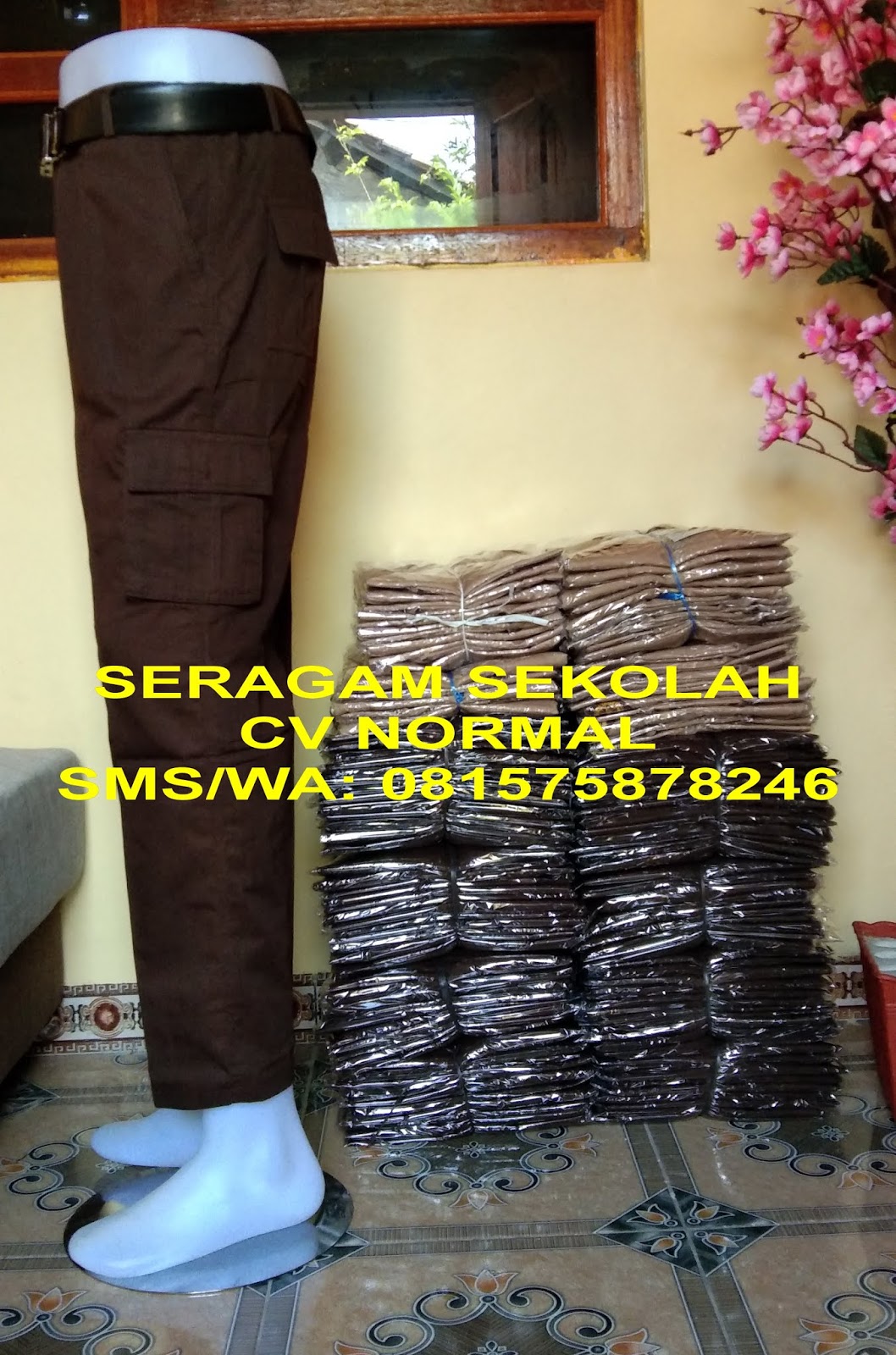 JUAL BAJU SERAGAM SEKOLAH SD SMP SMA TERLENGKAP WWW 