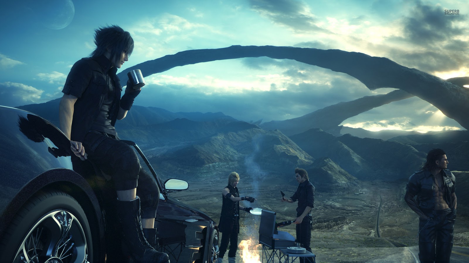 Wallpaper Noctis Lucis Caelum Final Fantasy XV HD