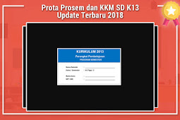 Prota Prosem Dan Kkm Sd K13 Update Terbaru 2018