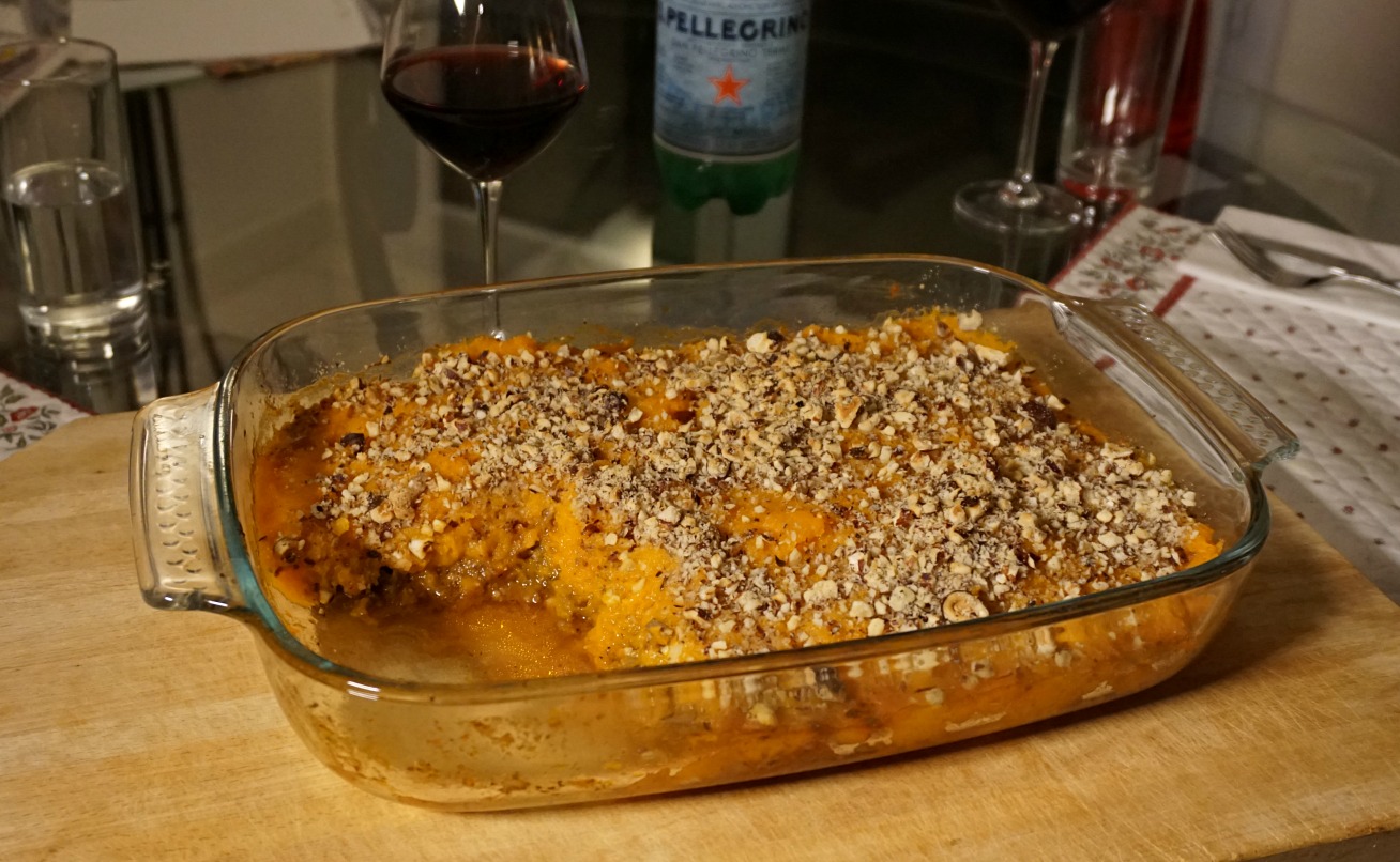 Parmentier of butternut squash