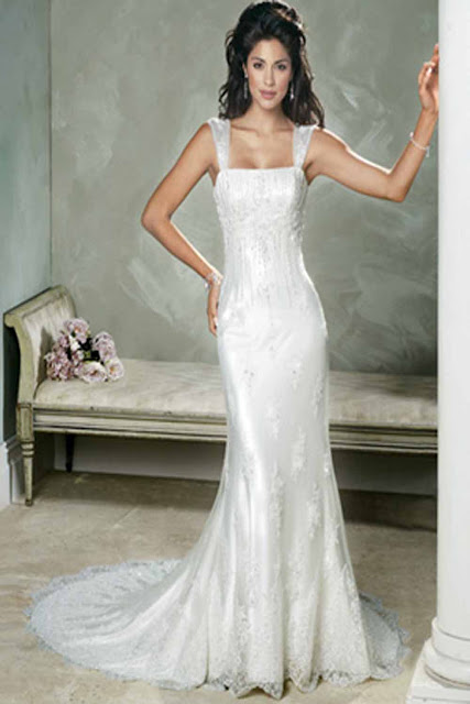 Sheath Wedding Dress