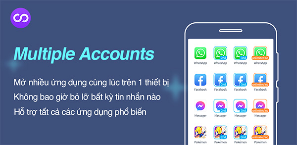 Multiple Accounts: Dual Space - Tải ứng dụng trên Google Play a1