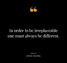 Coco Chanel Inspirational Quotes