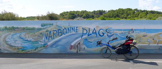 De Paris à Narbonne en vélo, Narbonne-Plage