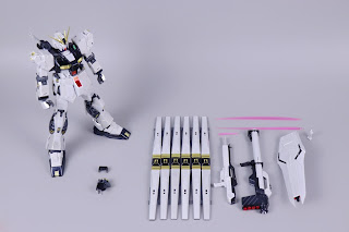 DABAN 6619s MG 1100 Nu Gundam Ver. Ka Titanium Finish, Daban Model Content Set