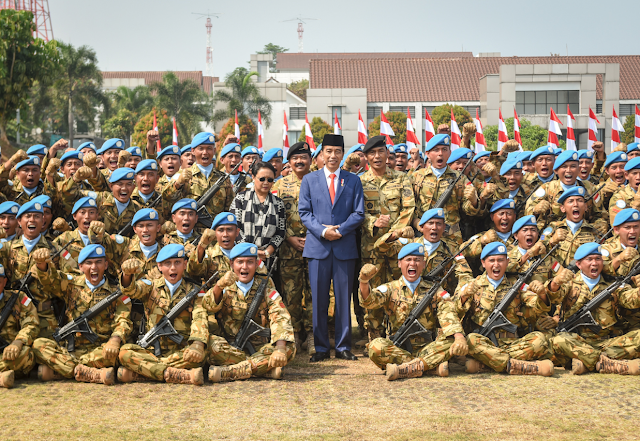 Presiden Jokowi Alihkan Tugas Kontingen Garuda Bhayangkara dari UNMISS ke MINUSCA