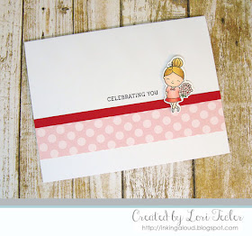 Celebrating You card-designed by Lori Tecler/Inking Aloud-stamps from Mama Elephant