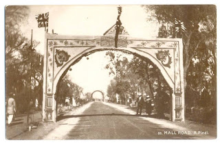 1900s: A Welcome Gate at Mall - Rawalpindi