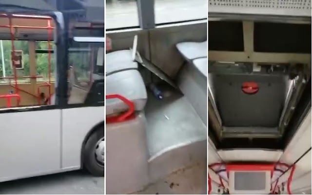 Roma-Leicester: vandalizzati dai tifosi inglesi alcuni autobus Atac