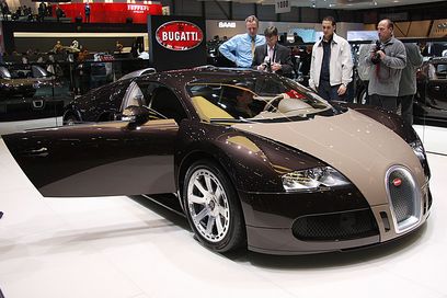 New 2010 Bugatti Veyron Swing Door