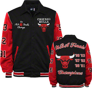 Chicago Bulls GIII 6 Time Championship Jacket