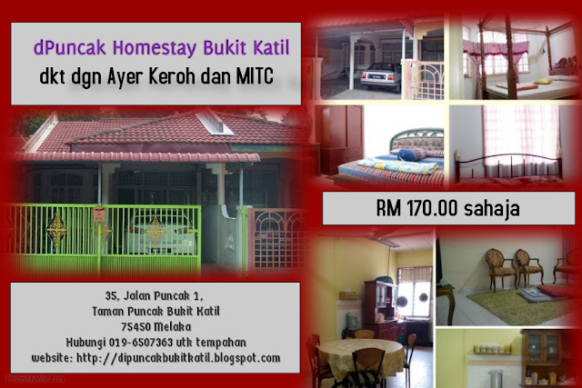 Homestay di Ayer Keroh