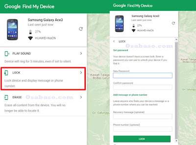 Cara mengunci Hp Android yang hilang