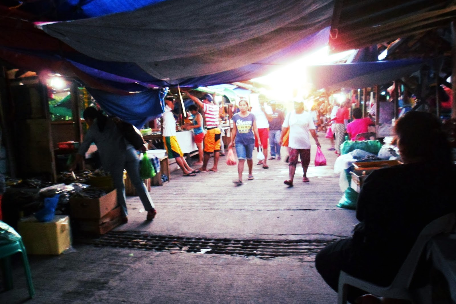 local market in Bantayan Island