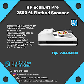 Produk HP ScanJet PT. Infra Solution International