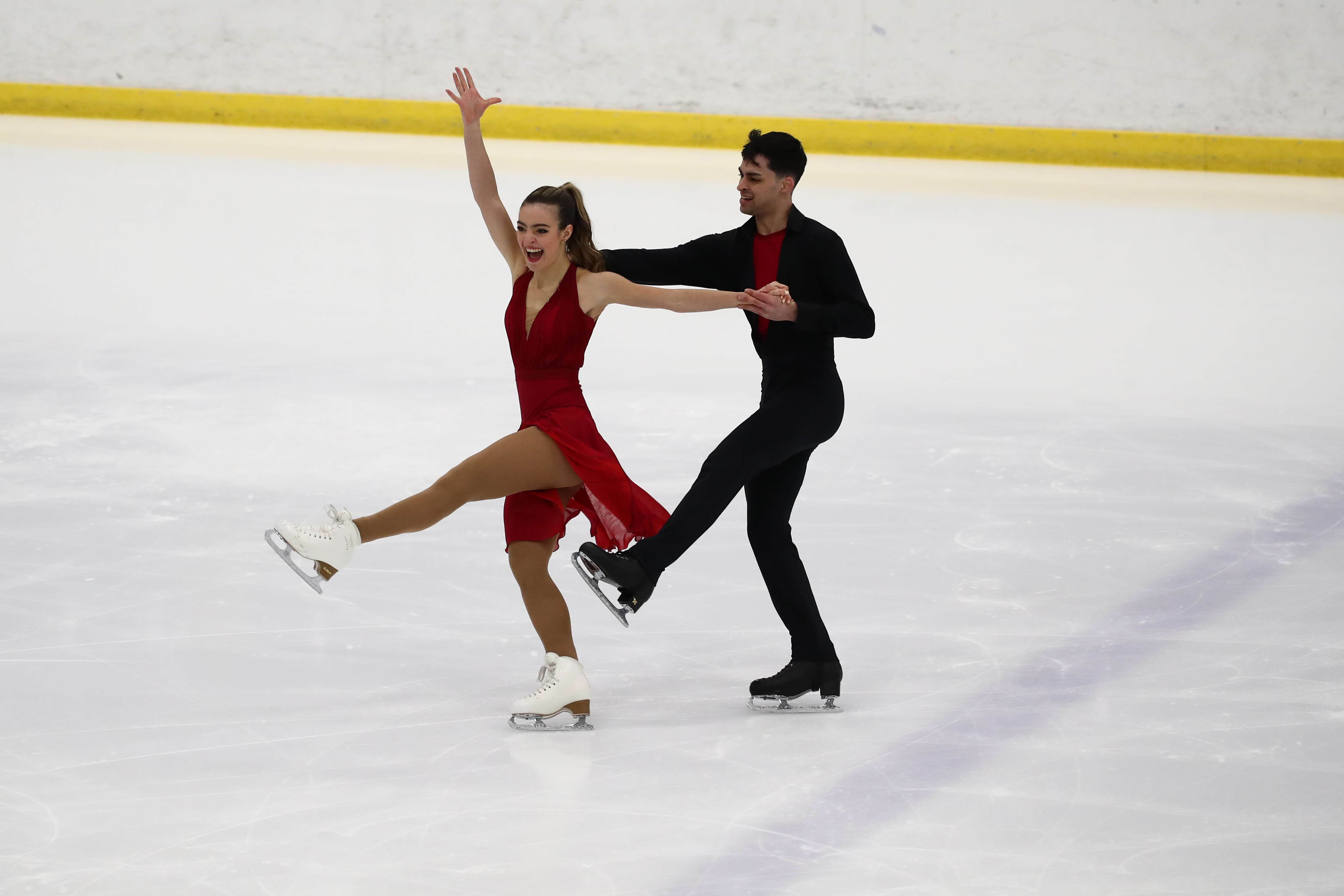 Natalia Pallu Neves e Jayin Panesar Dança no Gelo Brasil