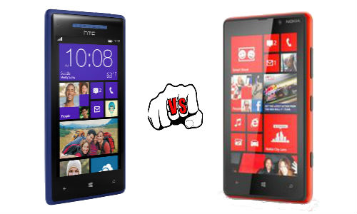 HTC 8X vs. Lumia 920