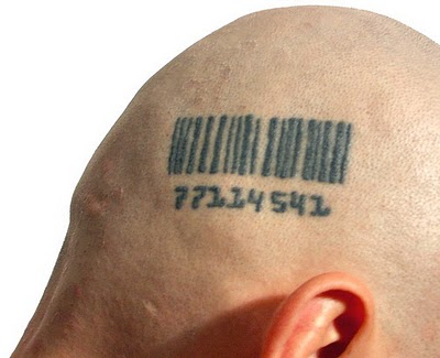 the barcode tattoo book. arcode tattoo neck. arcode