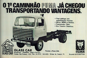 propaganda caminhão Puma - 1979. propaganda anos 70. propaganda carros anos 70. reclame anos 70. Oswaldo Hernandez.