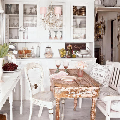 Country Kitchen Accessories on How To Create A Shabby Chic Kitchen