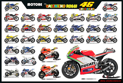 Valentino Rossi' bikes