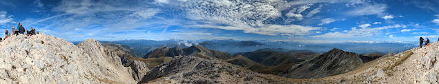 Panorama 360 dalla cima del Terminillo