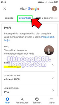 opsi pemulihan akun gmail