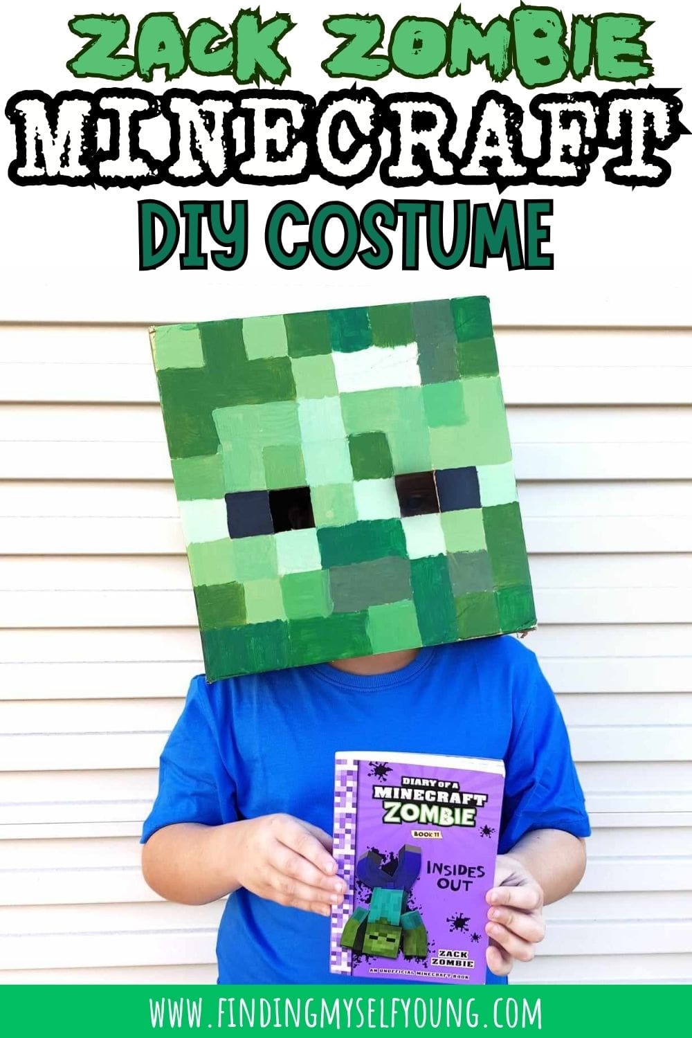 zack zombie minecraft diy costume