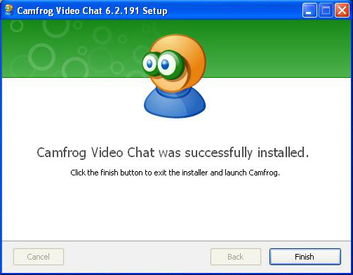 Installer Camfrog Video Chat 6.2