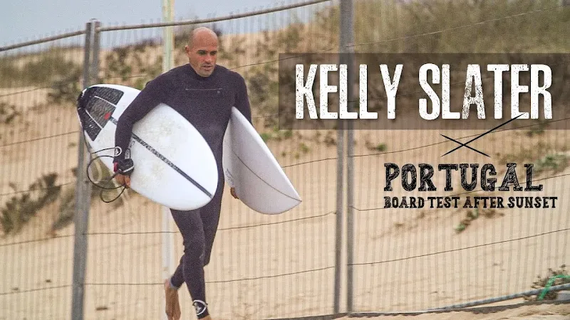 【Surfing】ケリー・スレーターは、人がいなくなる頃現れる。ポルトガルボードテストの一人セッション！