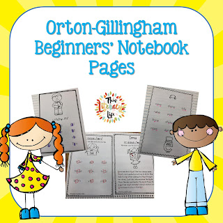 Orton-Gillingham instruction must be practiced! And a great way to do that is with the Orton-Gillingham notebooks. See how they work in a small group setting!