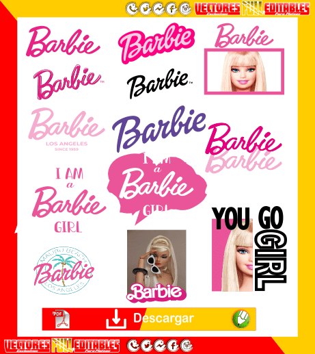 Logotipos de la Barbie Descarga Gratis