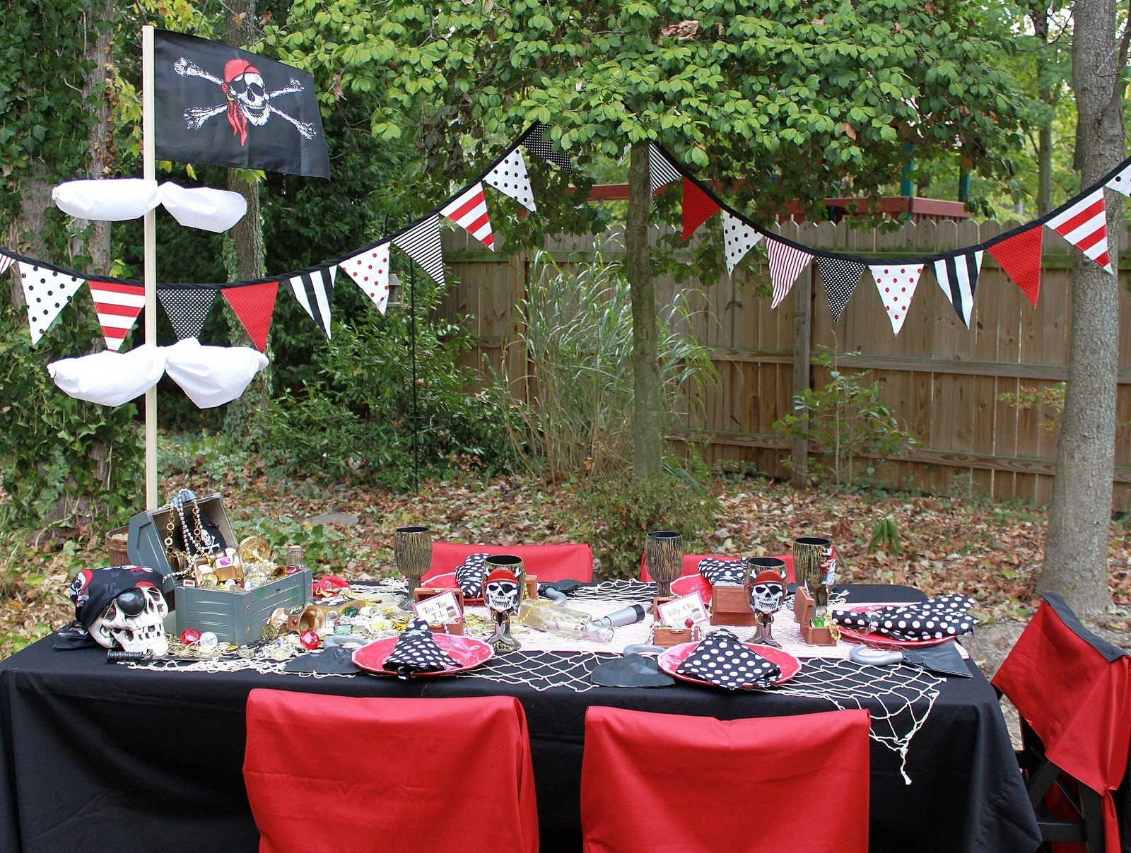 Pirate Themed Party Decorating Ideas